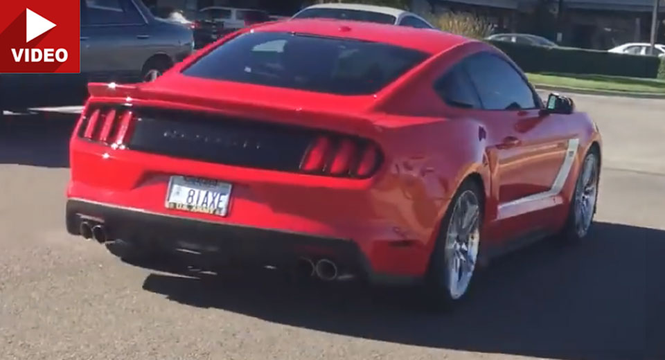 It Happened Again…Ford Mustang Skids Out Of Control After Kansas Car Meet