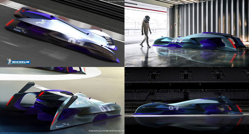 2030 Infiniti Le Mans Concept Adds Autonomous Driving To Endurance Racing