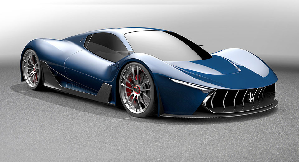LaFerrari-Based Maserati Hypercar Study Looks The Part