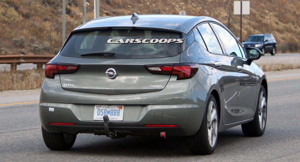 Opel Astra Spotted Testing On American Roads