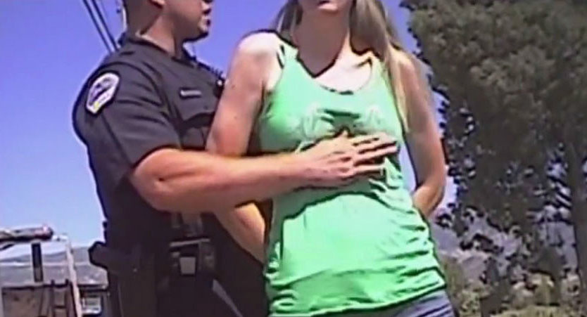  Woman Claims Cop Wrongfully Arrested & Groped Her After Accident