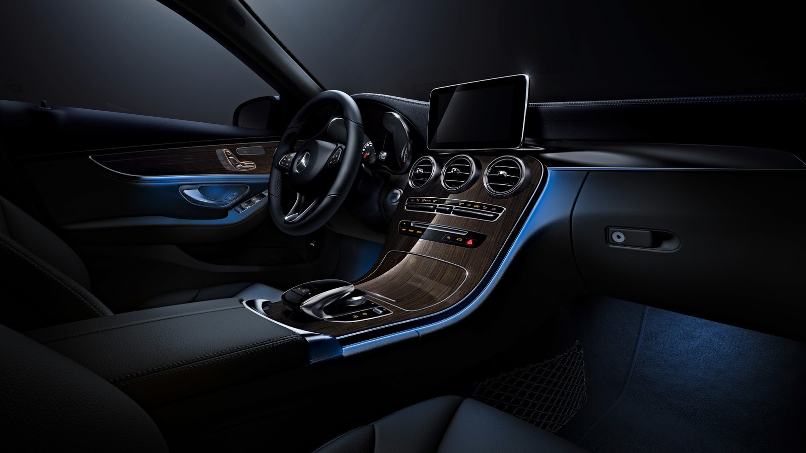 Mercedes Benz C Class Receives S Class Inspired Ambient Lighting Carscoops