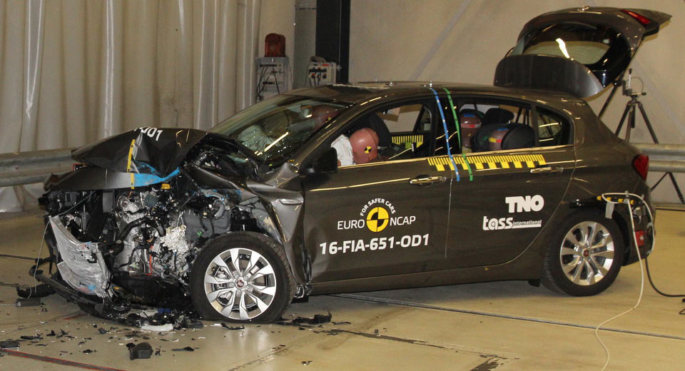  2016 Fiat Tipo Underperforms During EuroNCAP Tests [w/Video]