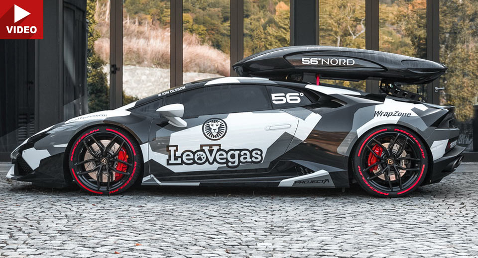  Jon Olsson’s Widebody Lamborghini Huracan Is As Crazy As They Come [w/Video]