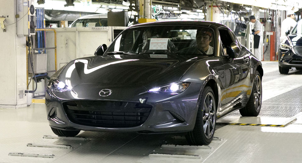  Mazda MX-5 RF Starts Production In Japan