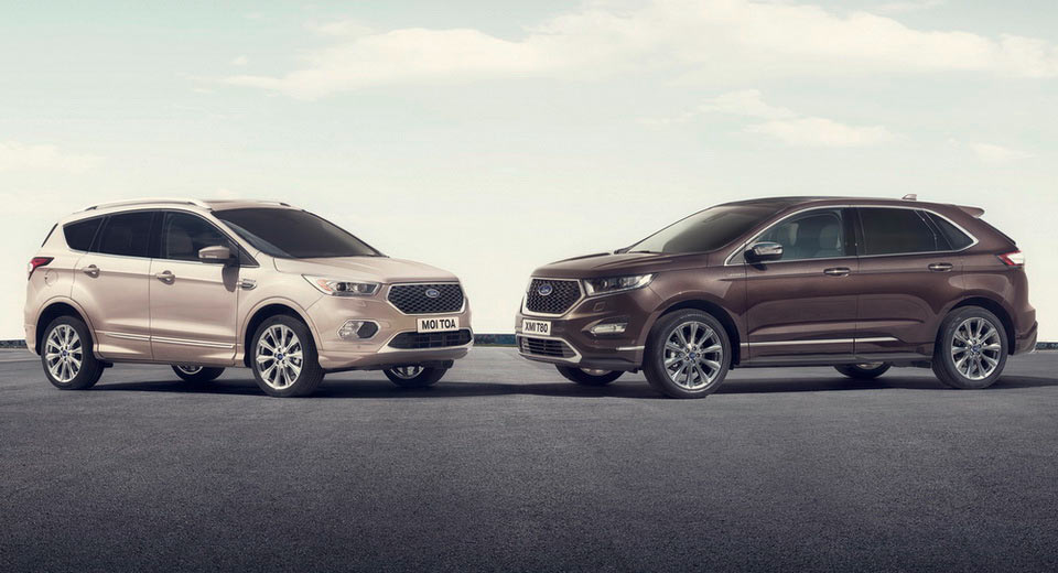  Upmarket Ford Kuga & Edge Vignale SUVs Now Available For Order In Europe