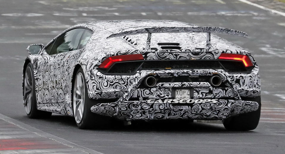  Lamborghini Huracan Superleggera Prototype Gets New Aero Upgrades