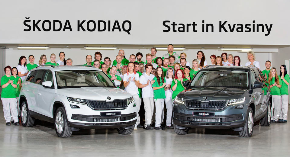  Skoda Kodiaq Production Begins In The Czech Republic