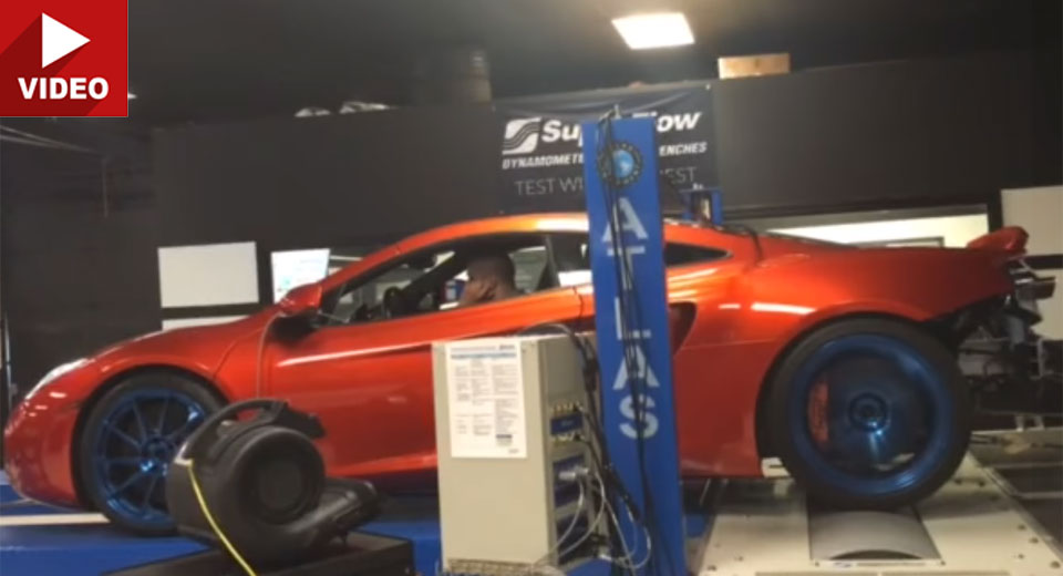  1200 HP, Tri-Turbo McLaren 12C Shows A Dyno Who’s Boss