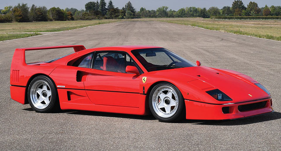  Ferrari F40 Hits The Auction Block Without Reserve