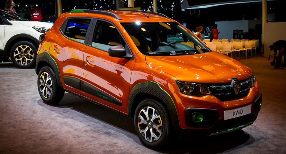 Renault Kwid Outsider Concept Grows Some Cladding For Sao Paulo Show