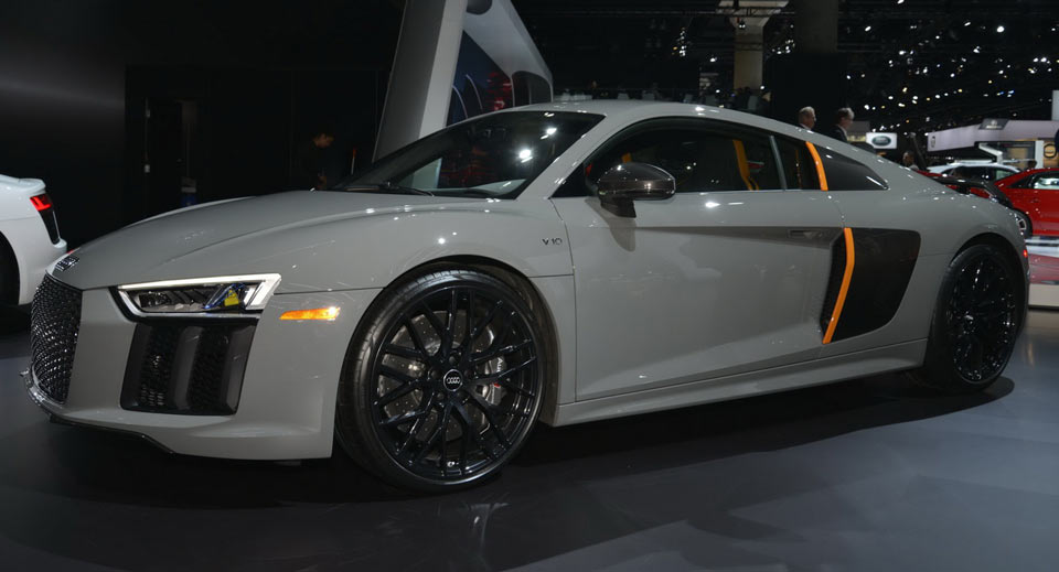 Audi R8 V10 Plus Exclusive Edition Sets Laser Lights To Stun