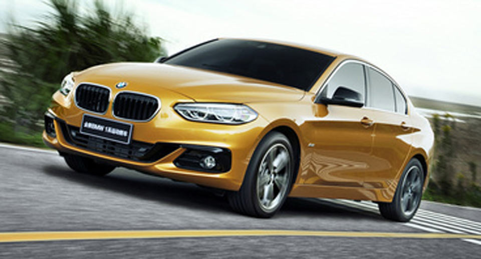  BMW 1-Series Sedan Debuts In Guangzhou