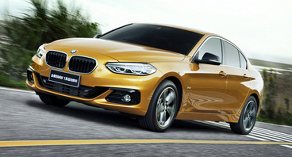 BMW 1-Series Sedan Debuts In Guangzhou