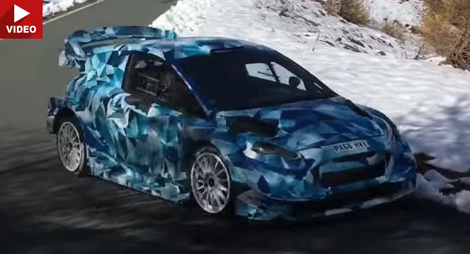  2017 Ford Fiesta WRC Looks Like It Could Tear A Hole In The Italian Alps
