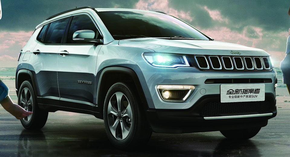 China’s New Jeep Compass Revealed In Guangzhou, Costs Less Than $25,000
