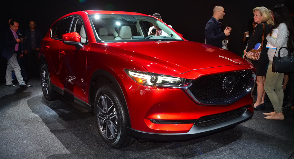 Curvy New 2017 Mazda Looks Really Good In Soul Red Carscoops