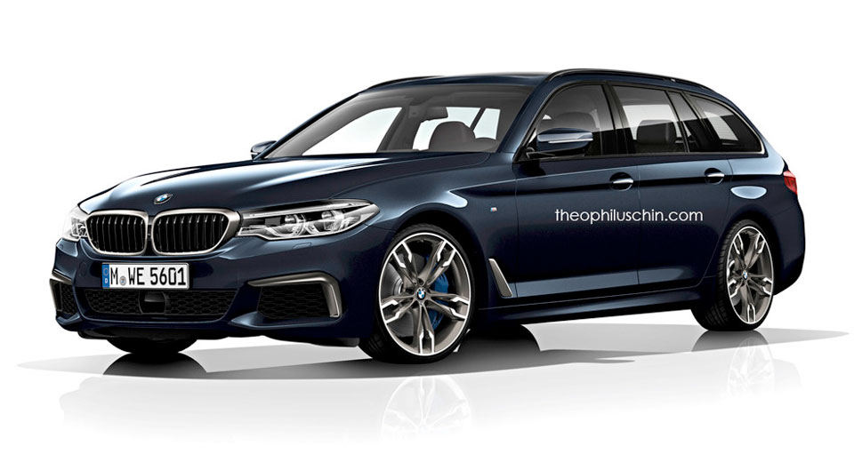 New BMW 5-Series Touring Set To Debut At 2017 Geneva Auto Show