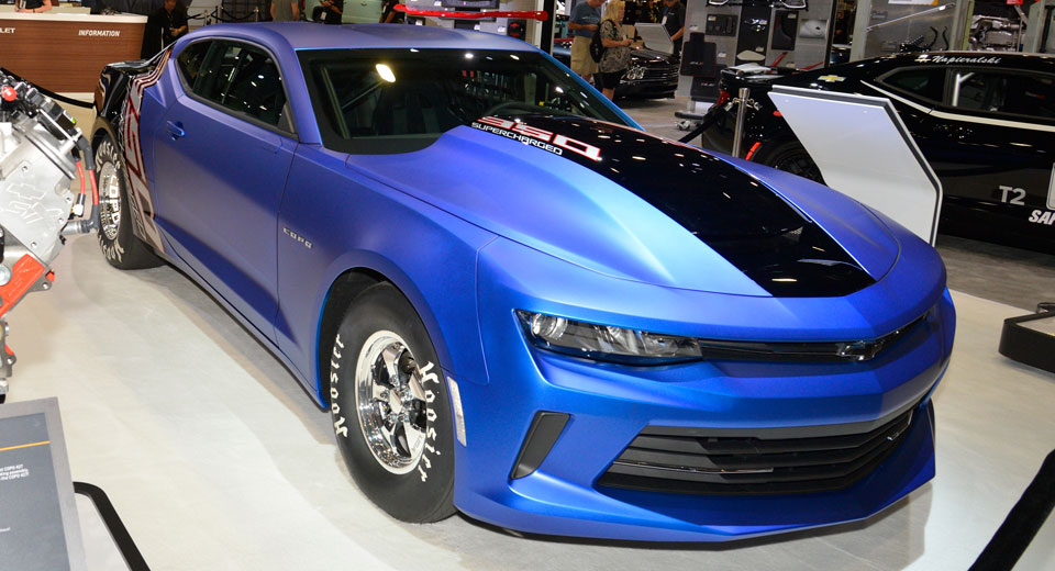 Satin Blue COPO Camaro Brings Power And Style To SEMA