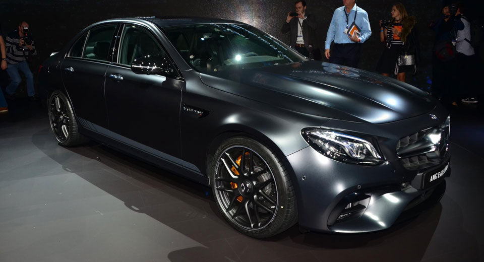 New Mercedes-AMG E63 S Edition 1 Has A Sinister Looking Paintjob