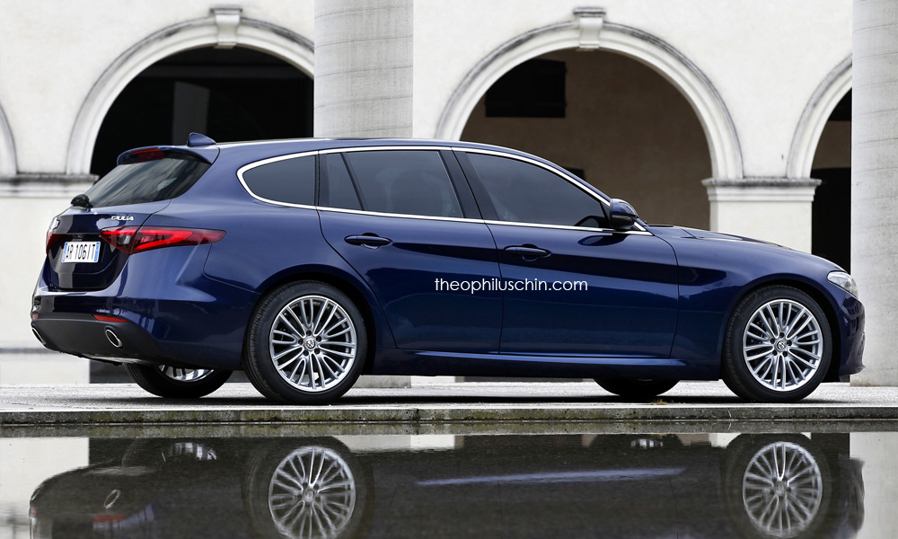 Alfa S Upcoming Giulia Wagon Should Be Very Elegant Indeed Carscoops