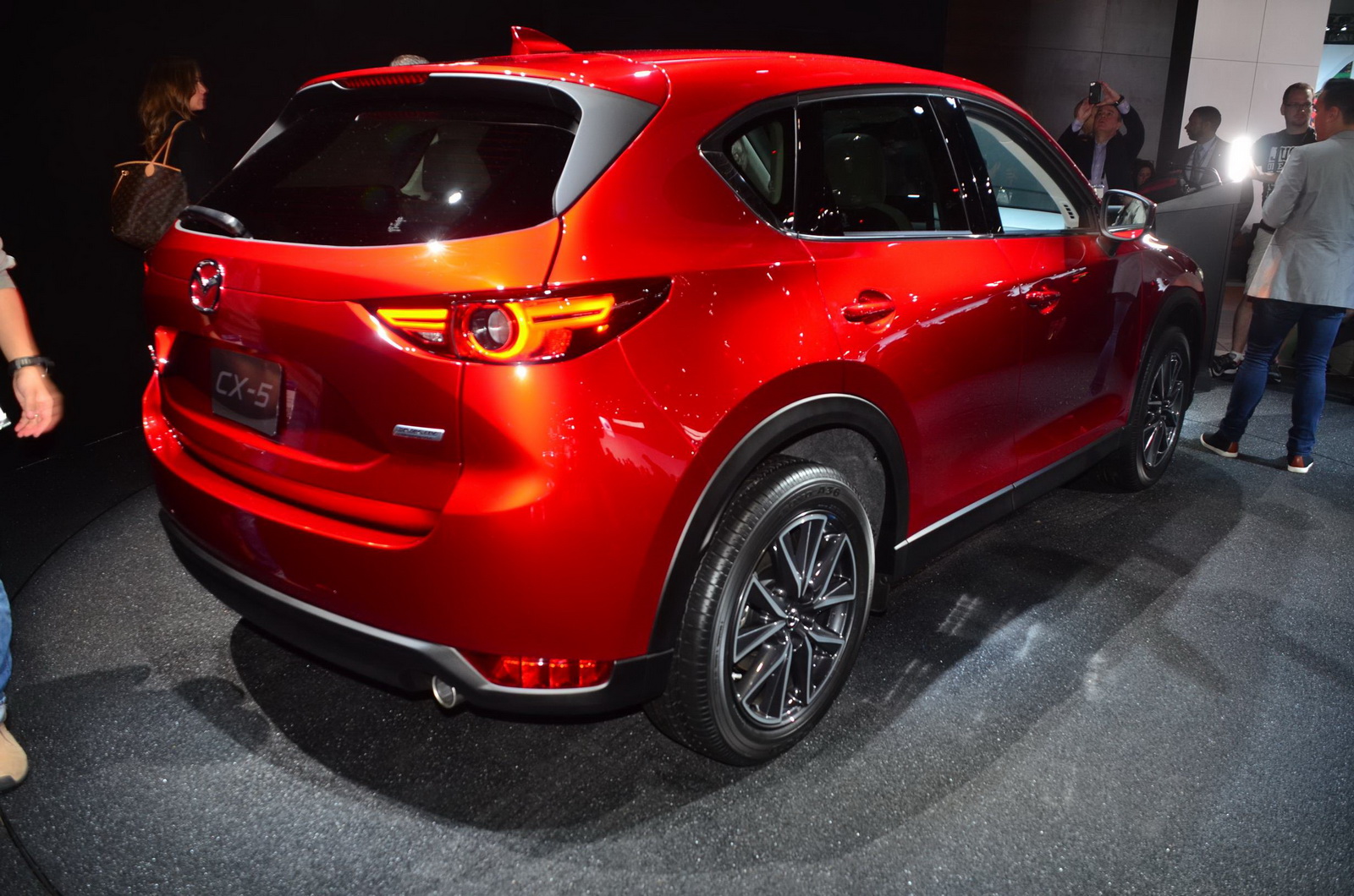 Curvy New 2017 Mazda CX-5 Looks Really Good In Soul Red | Carscoops