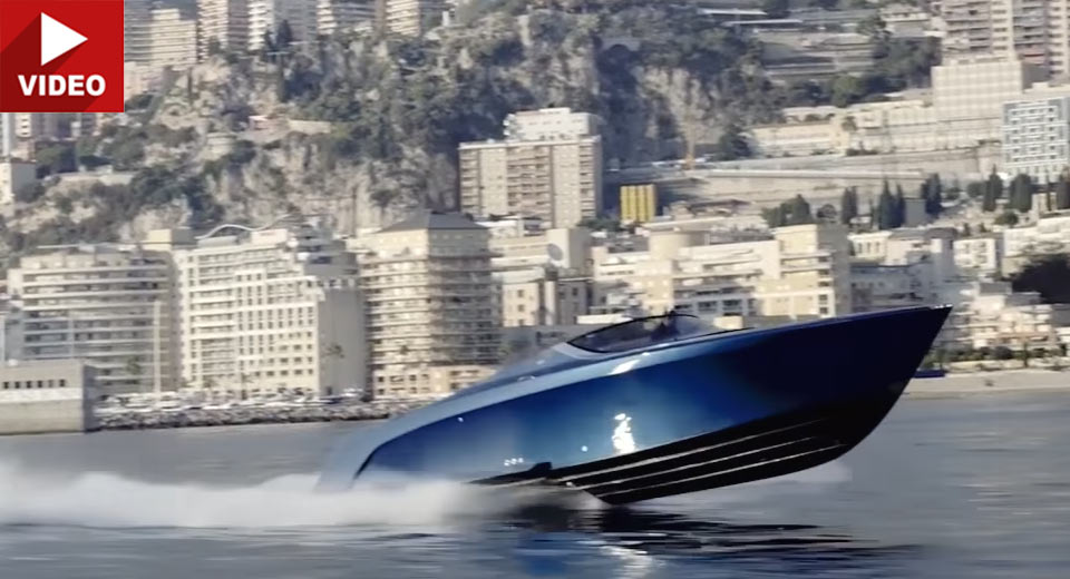  Aston Martin’s New Speedboat Put Through Its Paces In Monaco