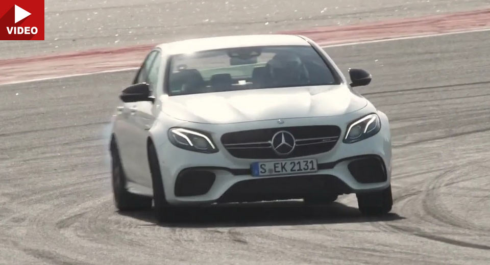  New Mercedes-AMG E 63 S Tested, Drift Mode Works As Advertised