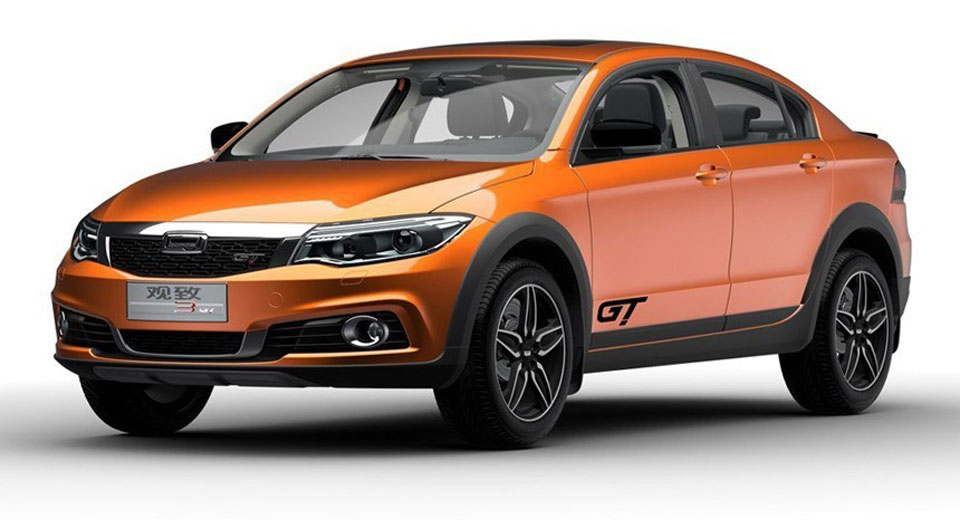  Qoros Previews New 3 GT Crossover And Electric Concept Before Guangzhou Auto Show
