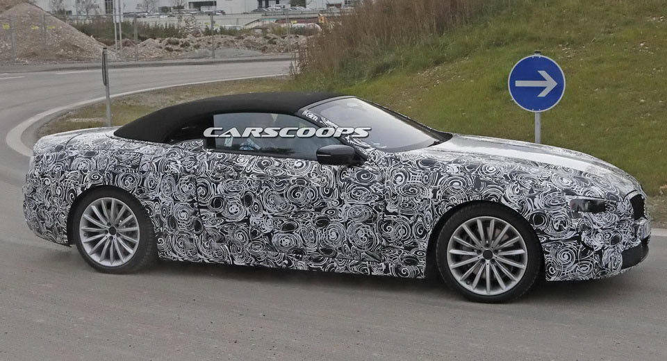 BMW 8-Series ( 6-Series?) Convertible Snapped