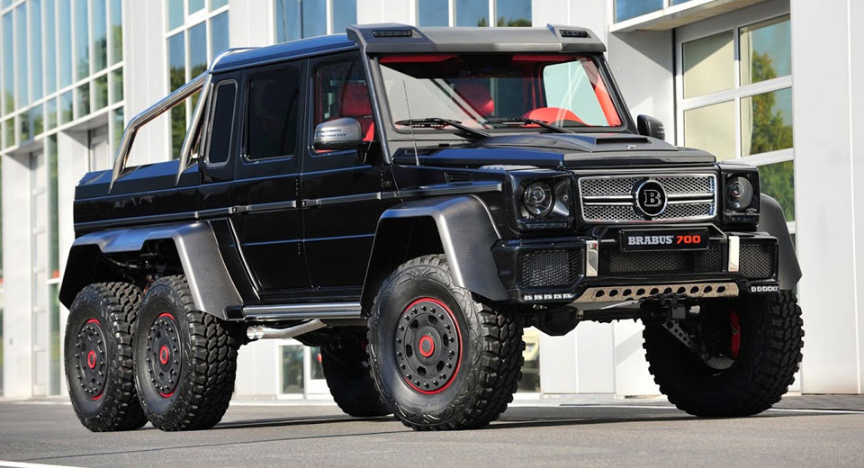  Cruise U.S. Streets In This Beastly $1.35 Million Brabus G63 6×6
