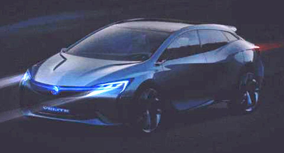  Buick Velite Concept Leaks Ahead Of Chinese Debut