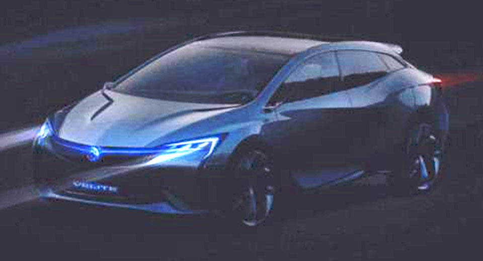 Buick Velite Concept Leaks Ahead Of Chinese Debut