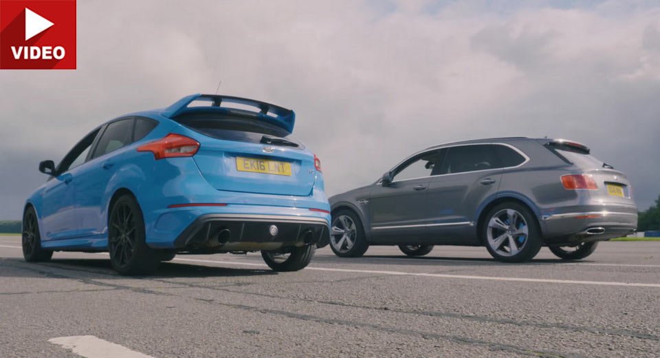  David vs Goliath: Focus RS Takes On 608 PS Bentley Bentayga