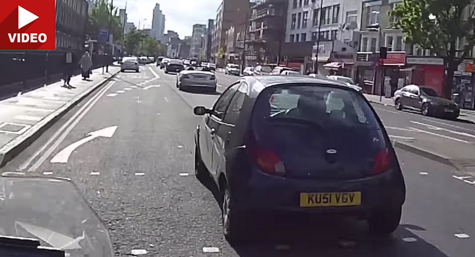 Close Call Incident Resolved Politely, Road Rage Avoided