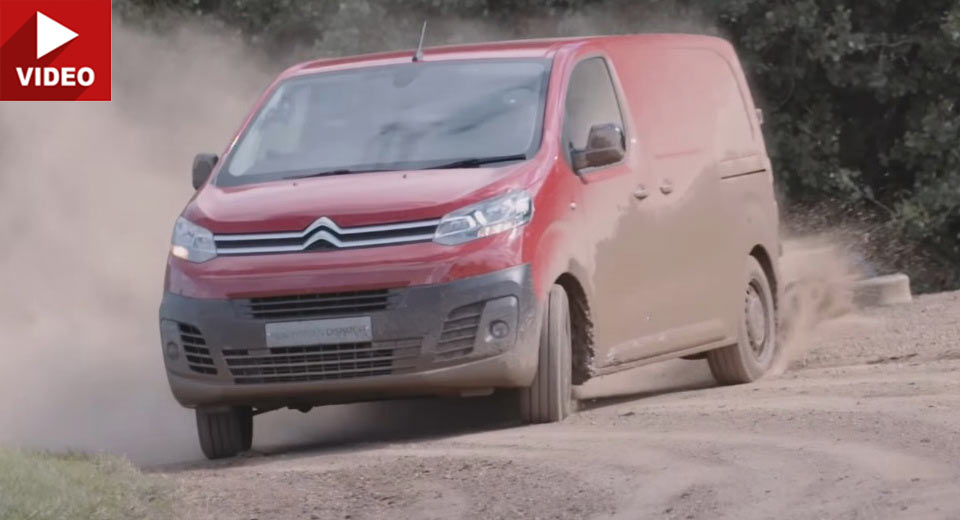  New Citroen Jumpy Van Gets Thoroughly Tested By A WRC Crew