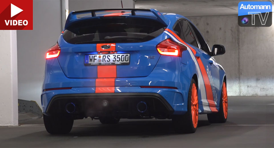  Turn Your Ford Focus RS Into A Road-Going Rally Car With This Exhaust