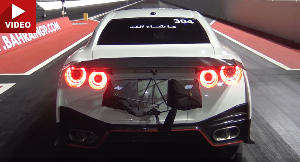 Bahraini Nissan GT-R Sets New Quarter Mile Record