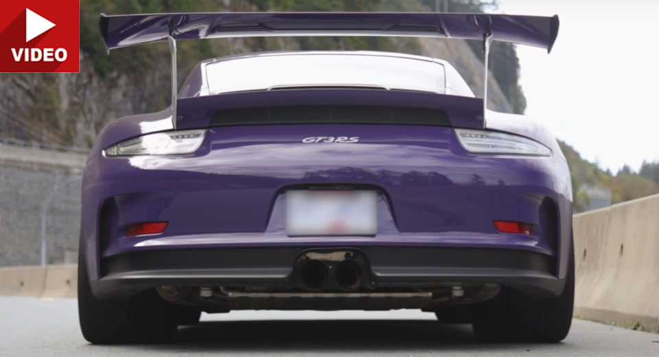  Driving An Ultraviolet Porsche 911 GT3 RS Is Motoring At Its Very Best