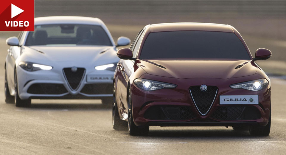 Alfa Romeo Giulia Quadrifoglio Laps Silverstone ‘Blindfolded’