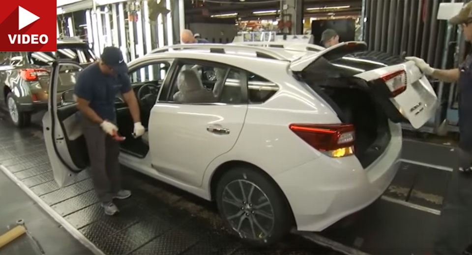  Watch The Subaru Impreza Come To Life In The USA For The First Time