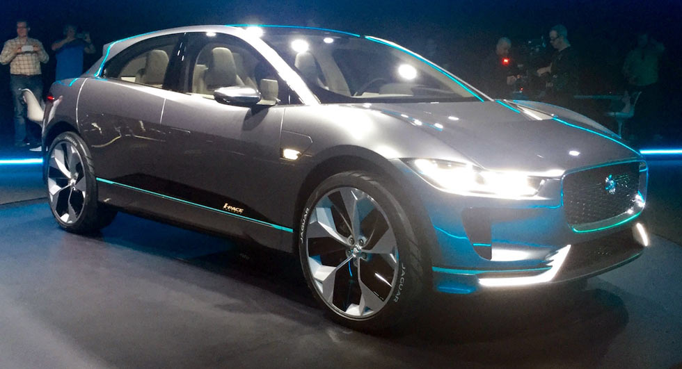  New Electric Jaguar I-Pace Crossover Concept Is The Brand’s Future [Live Photos]
