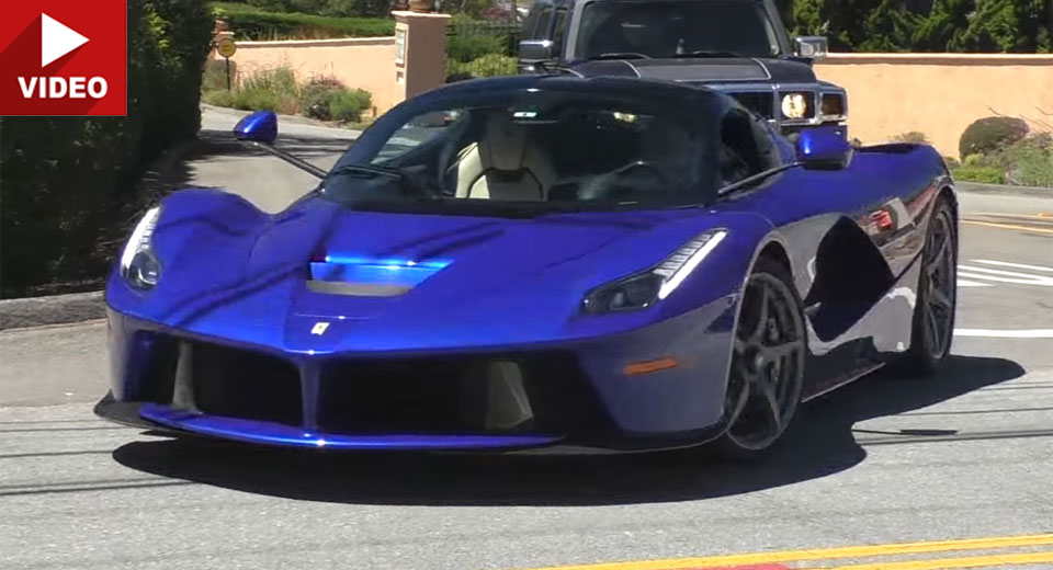 This Electric Blue Laferrari Is One Of The Worlds Finest