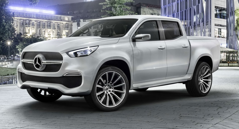  Mercedes Says X-Class Concept Is Almost Production-Ready