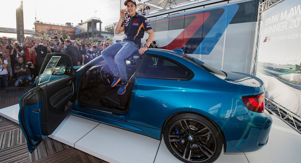  Marc Marquez Claims Fourth BMW M Award And Wins M2 Coupe