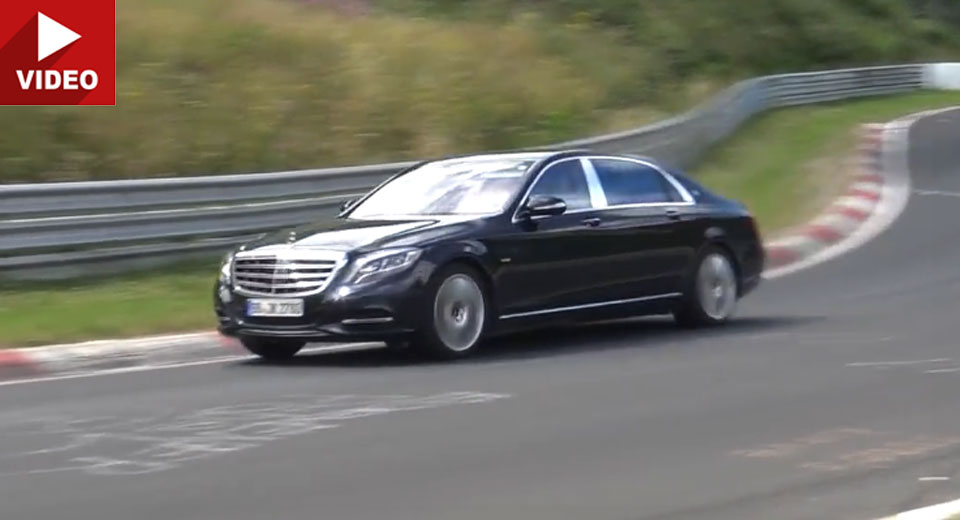  Mercedes-Maybach S600 At The ‘Ring Is A True Fish Out Of Water