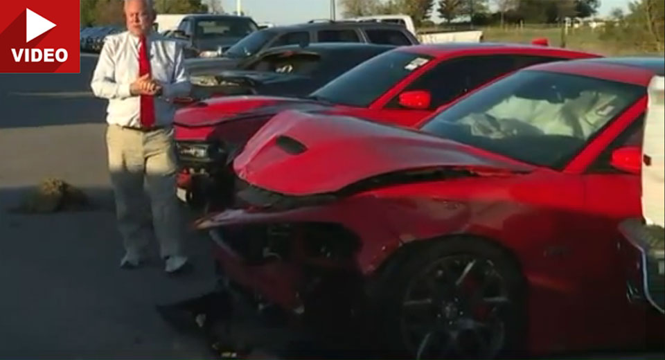  Teens Steal Three SRT Hellcats And Crash Almost Immediately