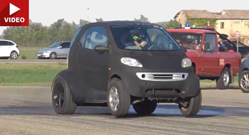  This Smart ForTwo Will Easily Beat You On The Drag Strip