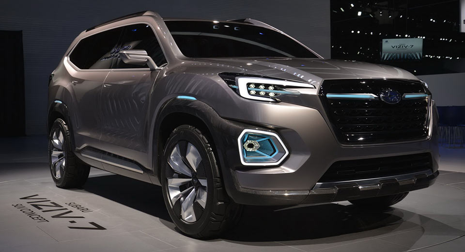  Subaru Viziv-7 Is A Map Of Things To Come [w/Videos]