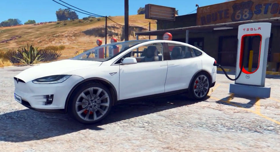  You Can Now Drive A Tesla Model X In GTA 5 [w/Video]